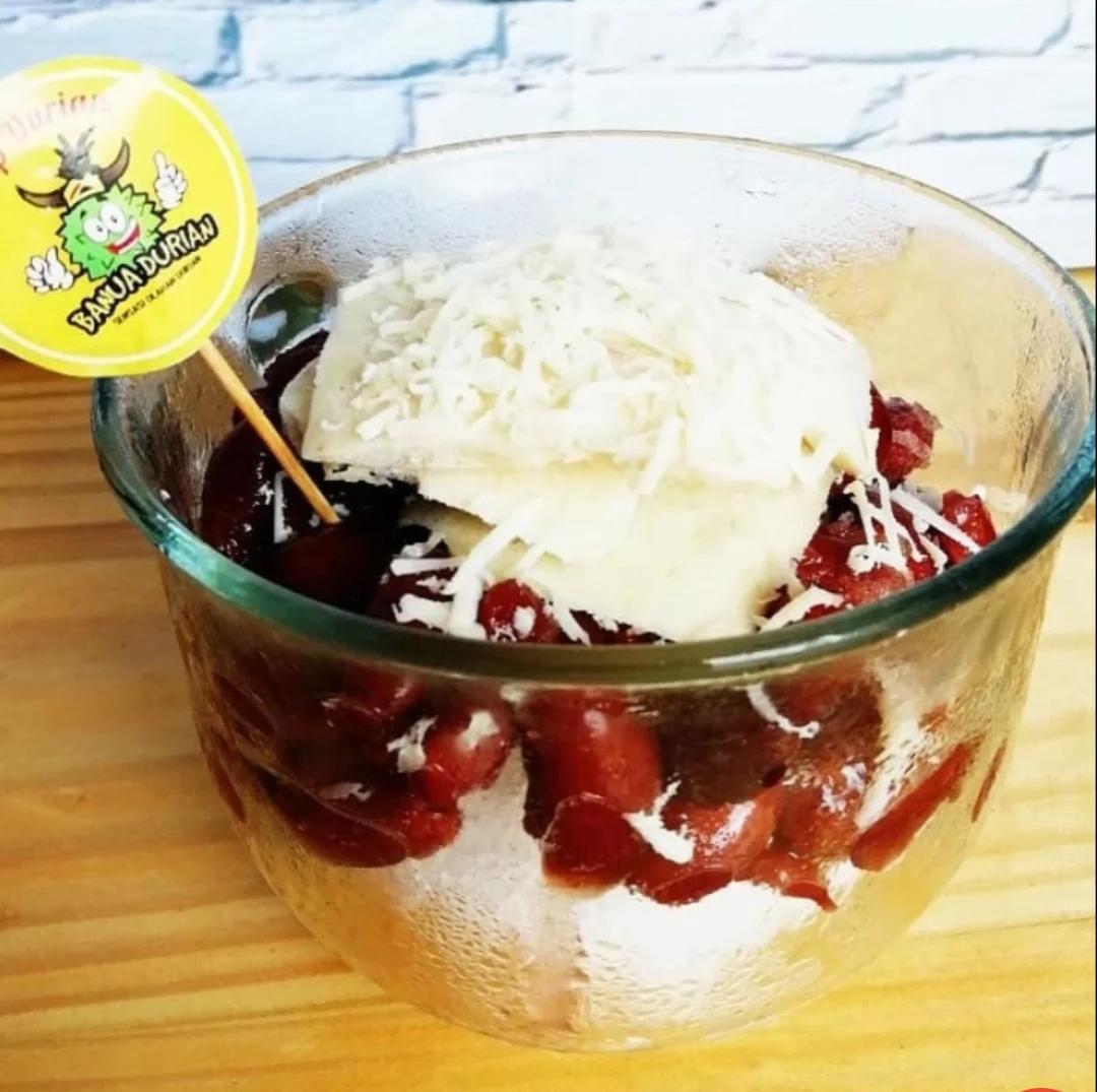 Sop Durian Kacang Merah
