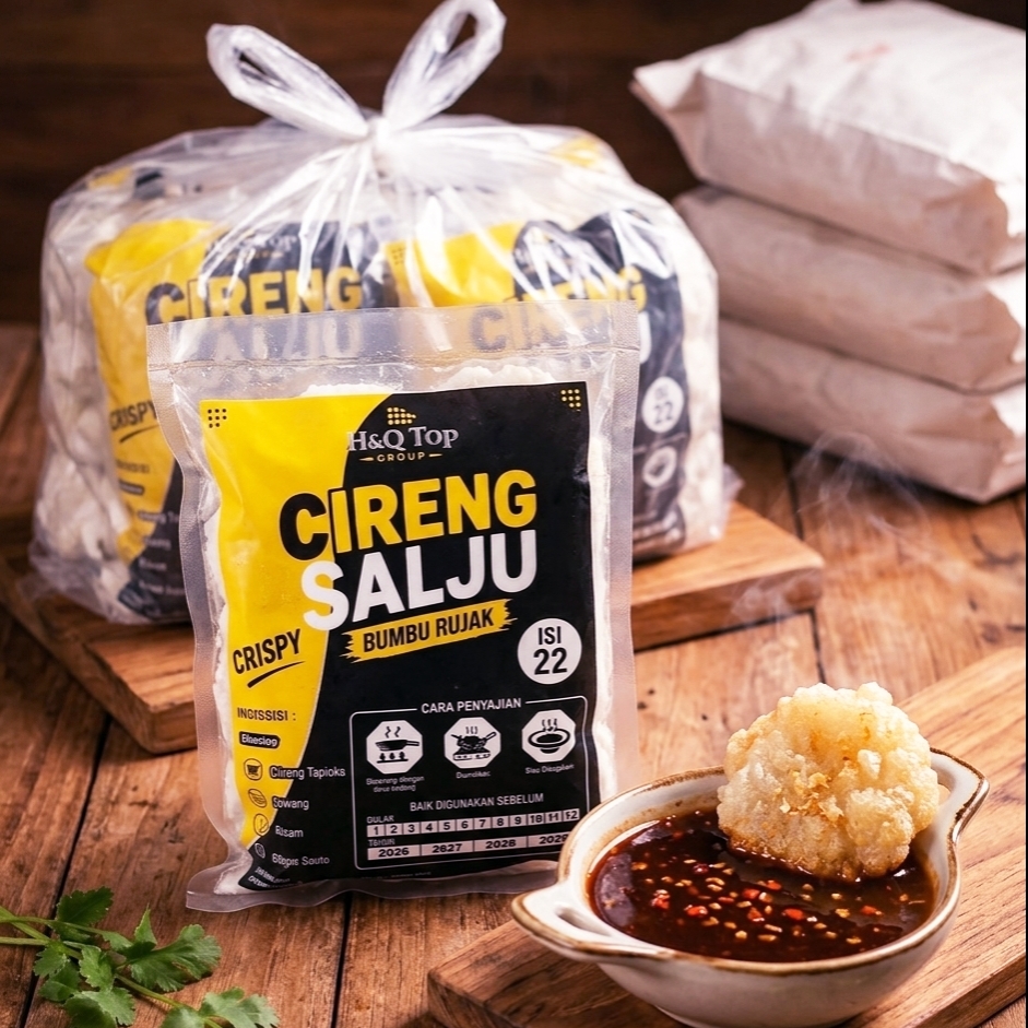 Cireng Krispi + Bumbu Rujak