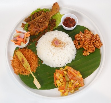 Nasi Campur Krengsengan Daging
