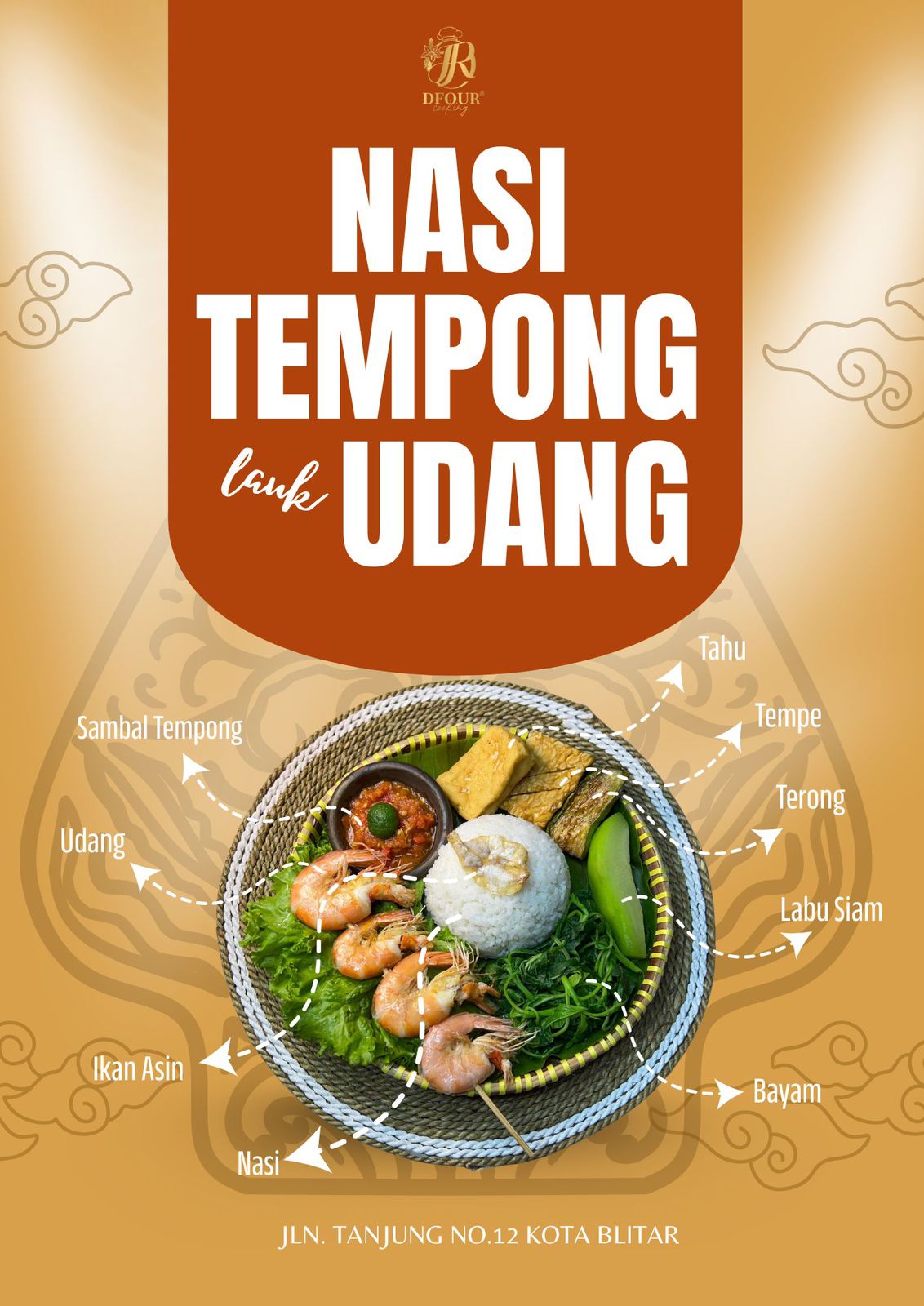Nasi Tempong Udang