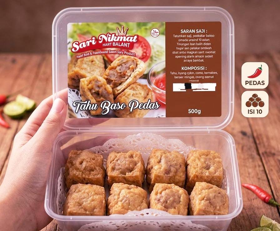 Sari Nikmat Tahu Baso - Pedas